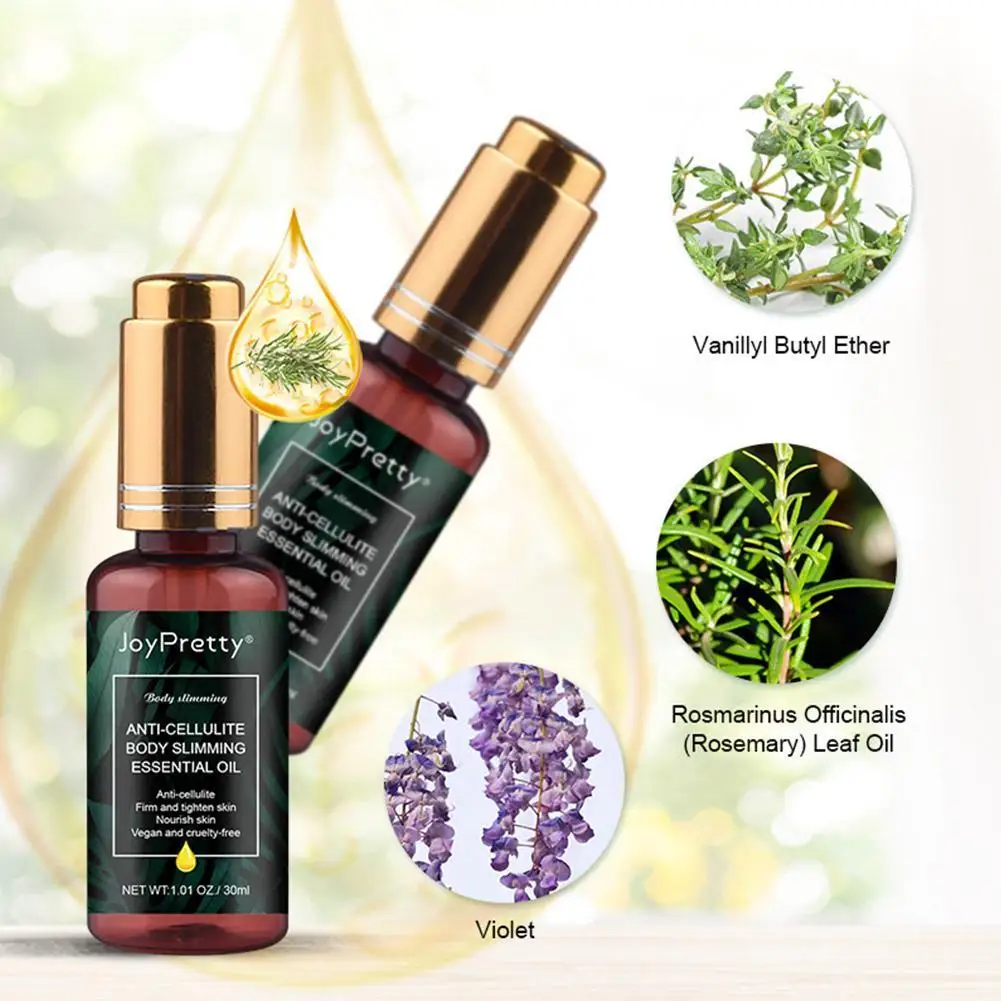 Roll-on Massage Oil Slimming Essential Oils Thin Leg Waist Fat Burning Weight Loss Products Anti Cellulite Body Shaping Cream | Красота и