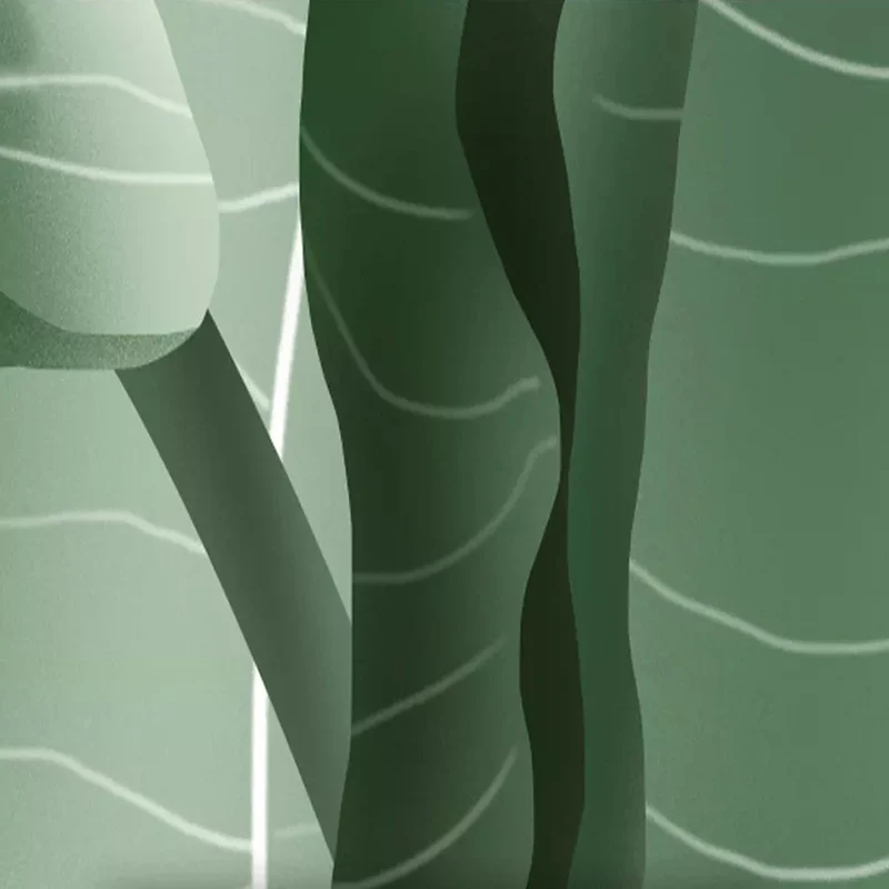 3D фотообои на заказ роспись вручную банановые листья настенное украшение для