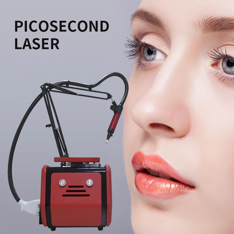 Nd Yag Лазерный Pico лазер 755 1320 1064 532nm Picosecond Аппарат для удаления татуировок