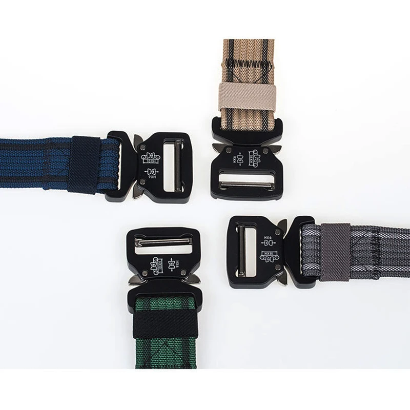 Ремень HSSEE в стиле ретро тактический официальный мягкий и прочный спортивный