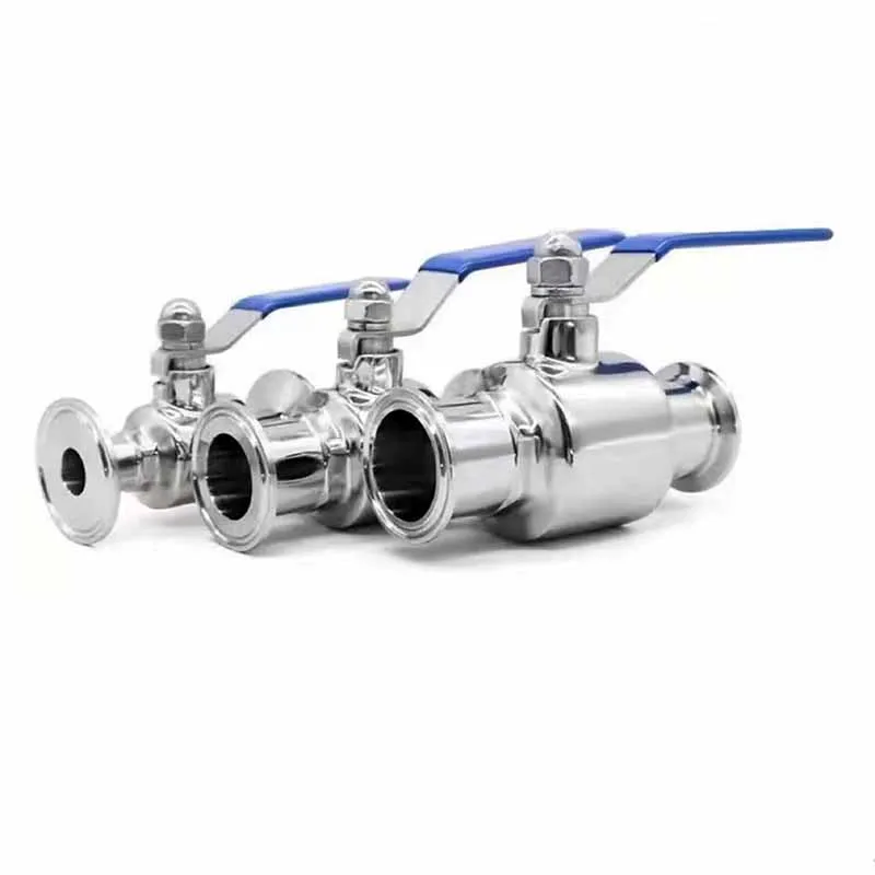 

Гигиенический шаровой клапан из нержавеющей стали, 3/4 дюйма, 1 дюйм, 1-1/2 дюйма, 2 дюйма, 304 дюйма, тройной зажим, 50,5 мм/64 мм, тип Ободка для молочн...