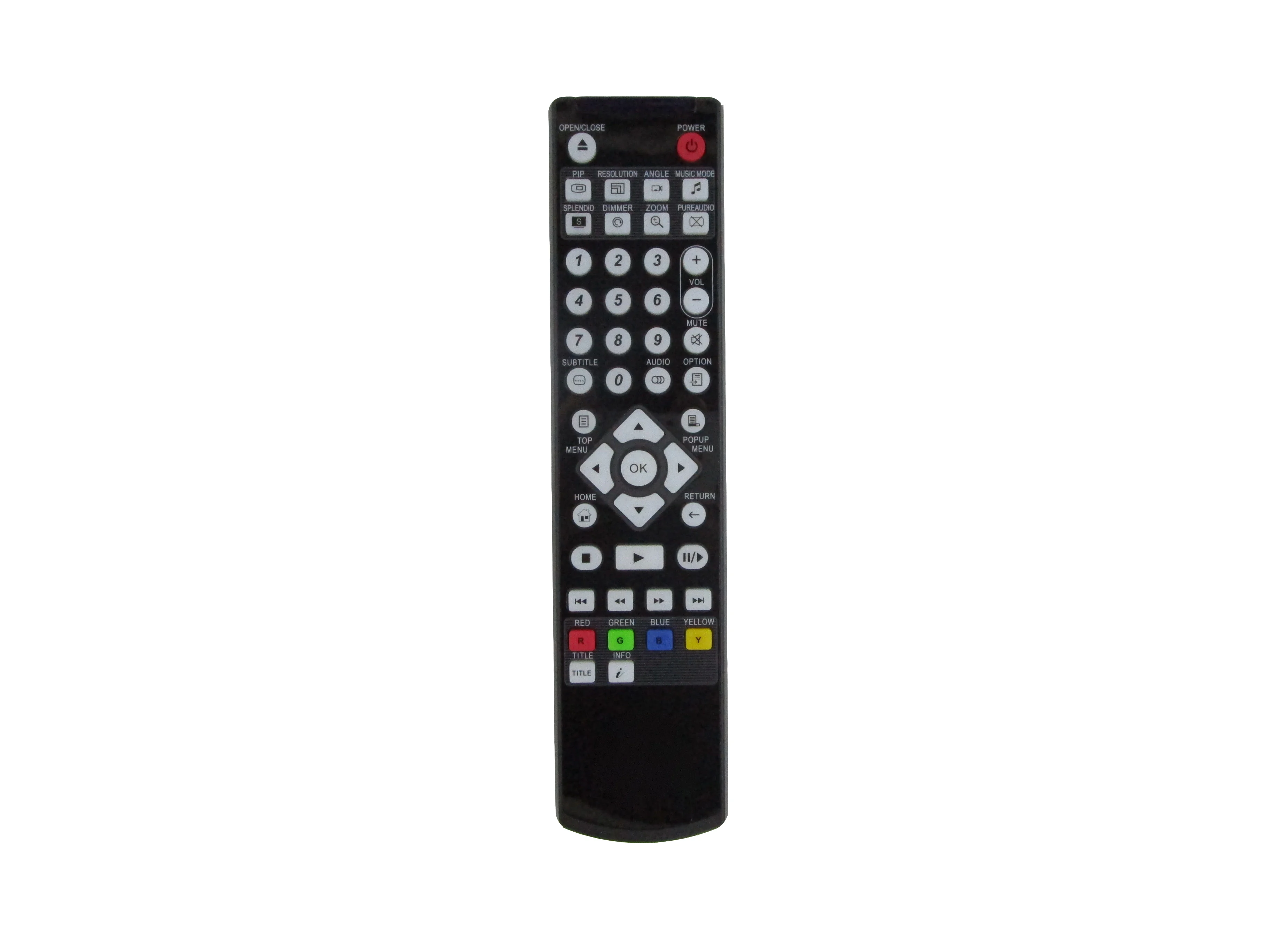 

Remote Control For ASUS O!PLAY BDS-700 BDS-500 Blu-ray Disc BD HD Media Player