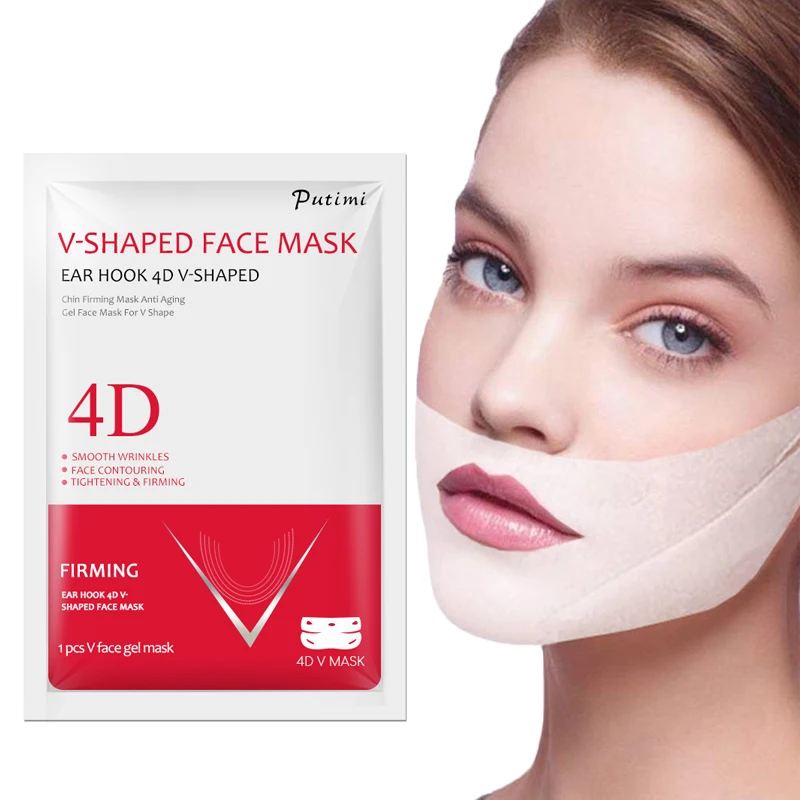 style 3 4D Двойная Вешалка для ушей V маска для лица компактная подтягивающая укрепляющая маска для кожи v-образная волшебная маска для похудения подбородок тонкая маска для лица - Цвет: style 3