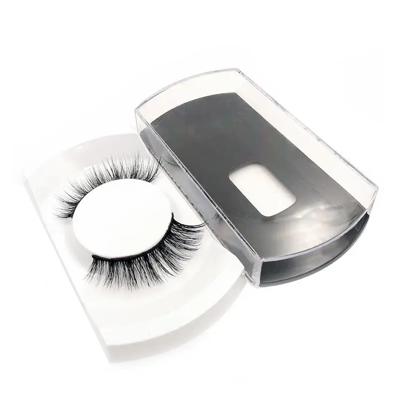 Натуральные накладные Искусственные ресницы макияж наращивание ресниц одна