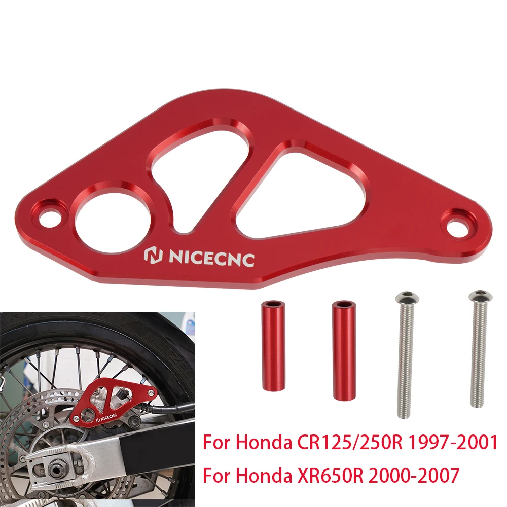 Защитная крышка заднего тормозного суппорта NICECNC для Honda CR125 CR250R 1997 2001 XR650R 2000 2007 2006