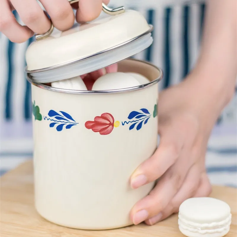 Металлические запечатанные банки креативная Красивая железная банка для
