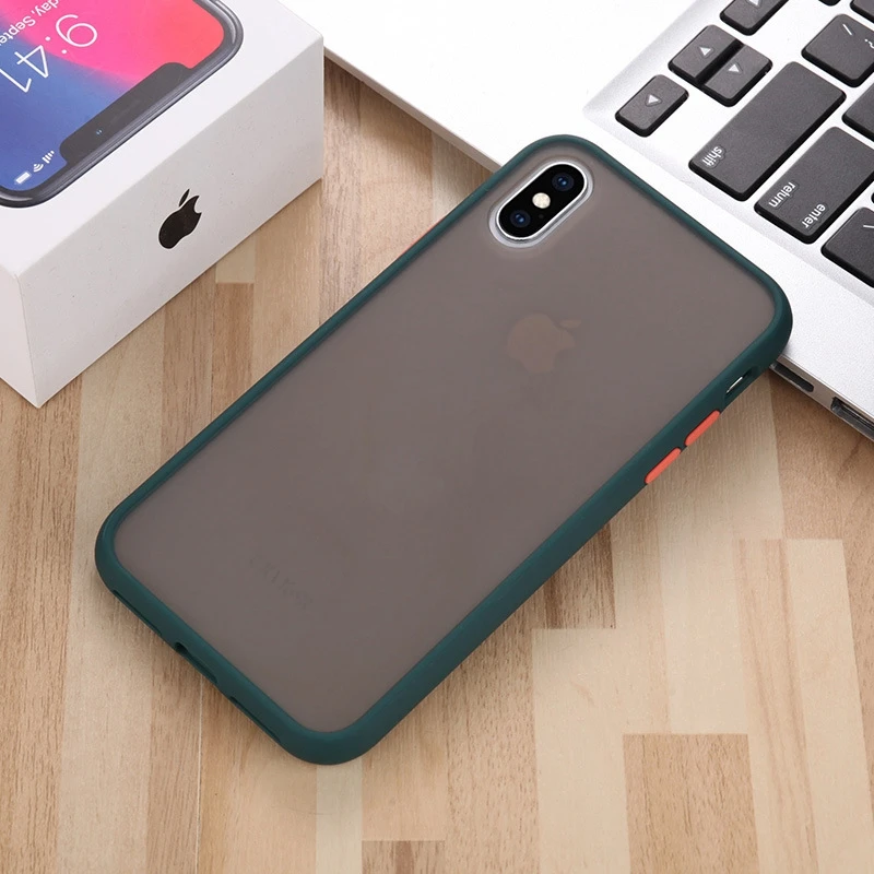 Прозрачный противоударный чехол для телефона iPhone 11 Pro Max X XR Xs Max, мягкий ТПУ Простой Прозрачный чехол для iPhone 6 6S 7 8 Plus, чехол - Цвет: SD-6