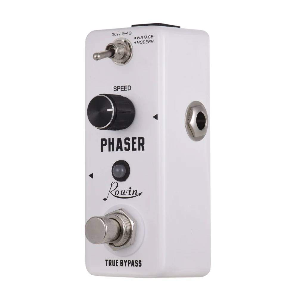 Корпус из алюминиевого сплава чистая аналоговая педаль для гитары Phaser 2 режима