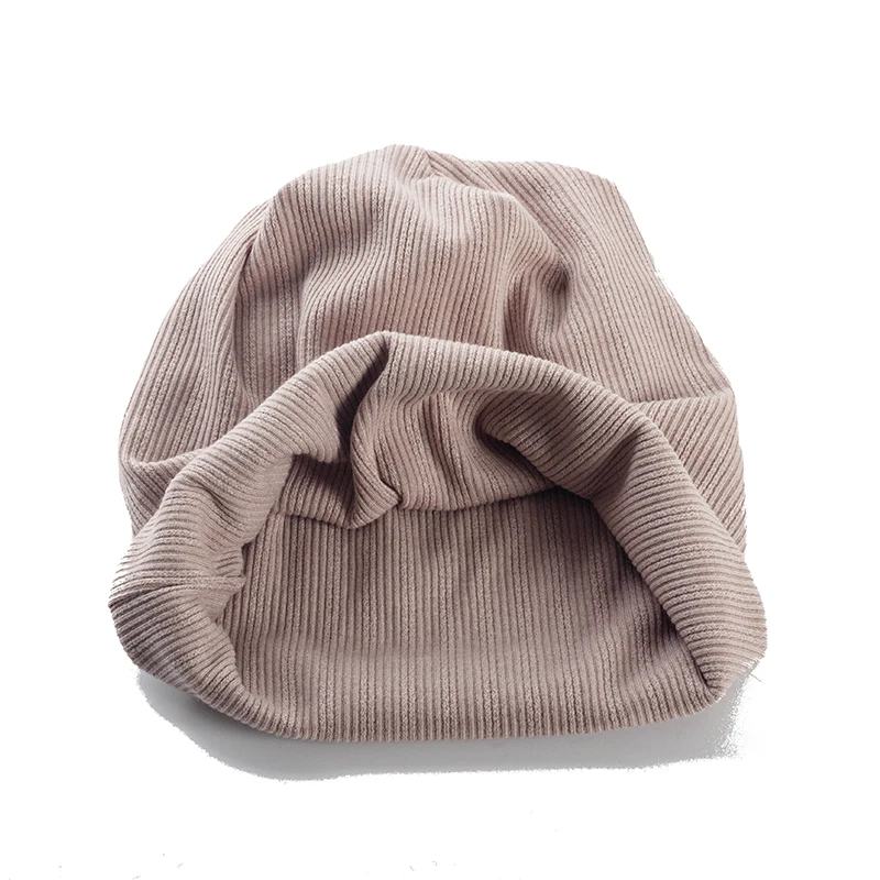 Geebro Детские подростковые вязаные ребристые шапки бини Модные Взрослые простые