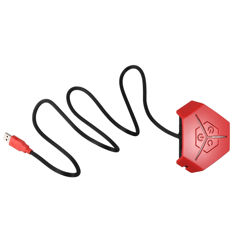 V6 с двумя usb портами водонепроницаемый чехол для настольного компьютера кнопка