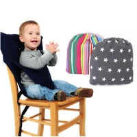 kids chair baby chair travel foldable washable infant dining high dinning cover seat safety belt feeding baby care accessories