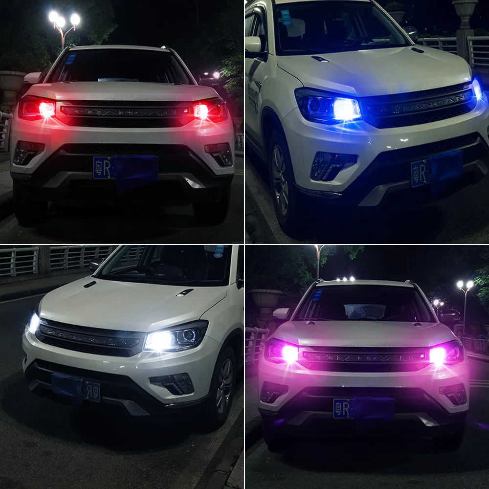 Автомобильный силиконовый гель Светодиодный лампа поворотная сигнальная