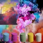 5 шт., цветные дымовые пилюли для торта, 2021, дымовая Шашка, Божественная свадьба, Хэллоуин, приспособление для украшения, реквизит, товары для вечеринок