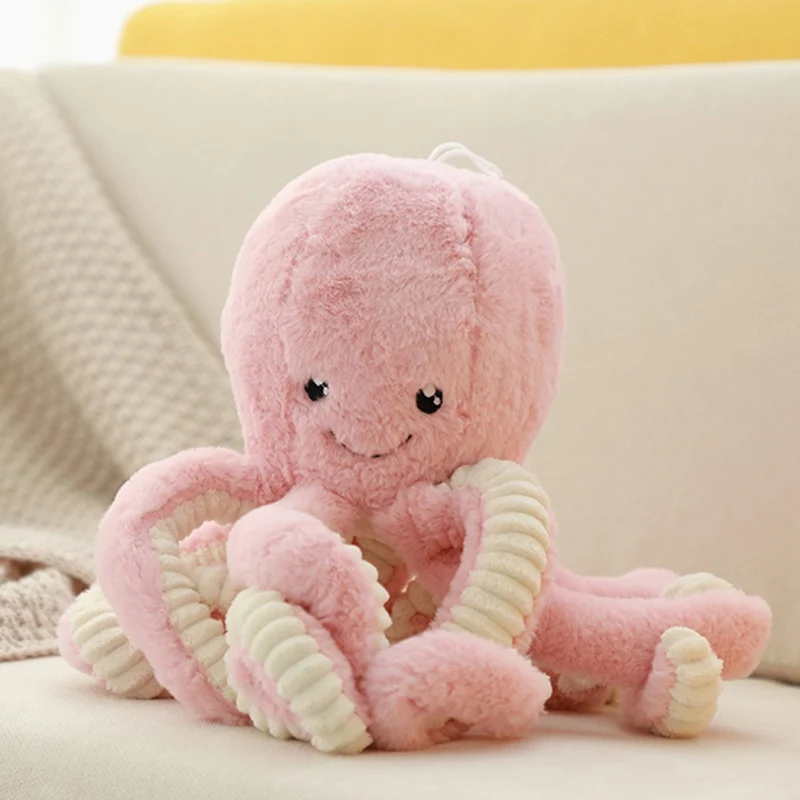 

Cute Octopus Plush Doll Toy For Kids Children's Birthday Holiday Gift 2020 Home Accessories Children Sleep Doll Toys