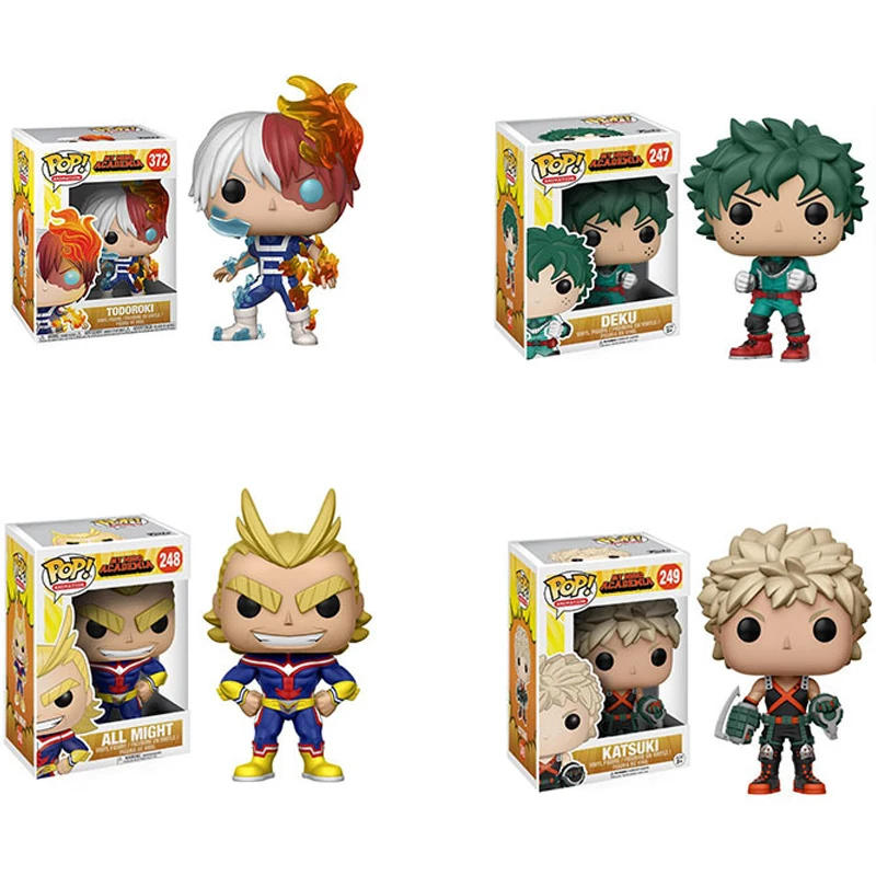 FUNKO POP аниме мой герой academic персонаж Деку катсуки все возможное TODOROKI Виниловая