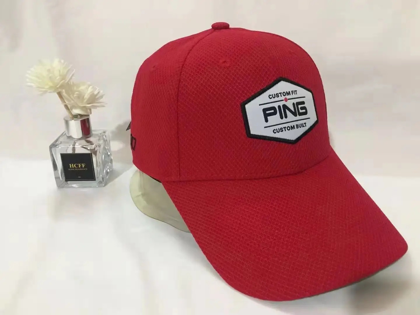 

Men's Golf Hat Classic Mesh Panels Cap Breathable