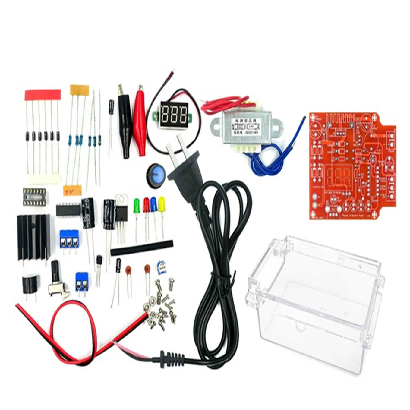 LM317 Регулируемый регулируется питания доска силовой тренировочный комплект