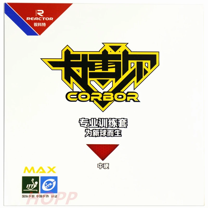 

2pcs Reactor Corbor Pimples In Original Reactor Corbor Table Tennis Rubber Ping Pong Sponge