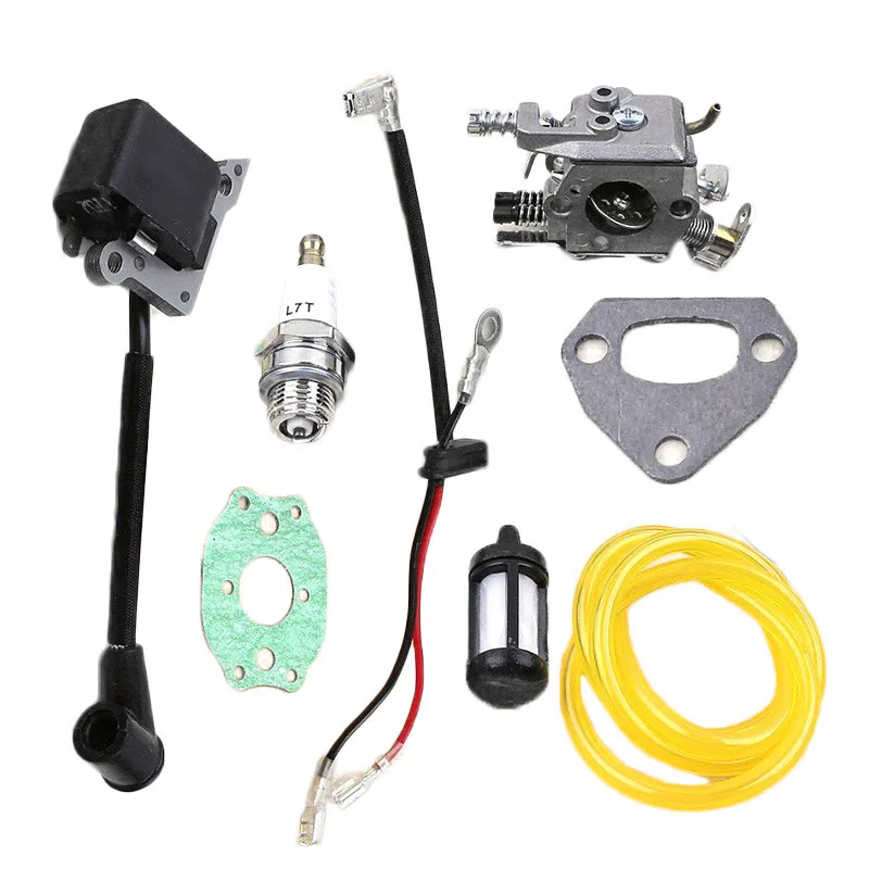 

For Husqvarna Carburetor kit 136 137 141 142 36 41 Fuel Filter Spark plug