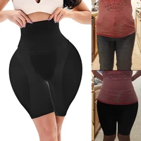 womens padded seamless butt hip enhancer panties boy shorts high waist underbriefs sexy buttocks corset tummy cotrol booty lift