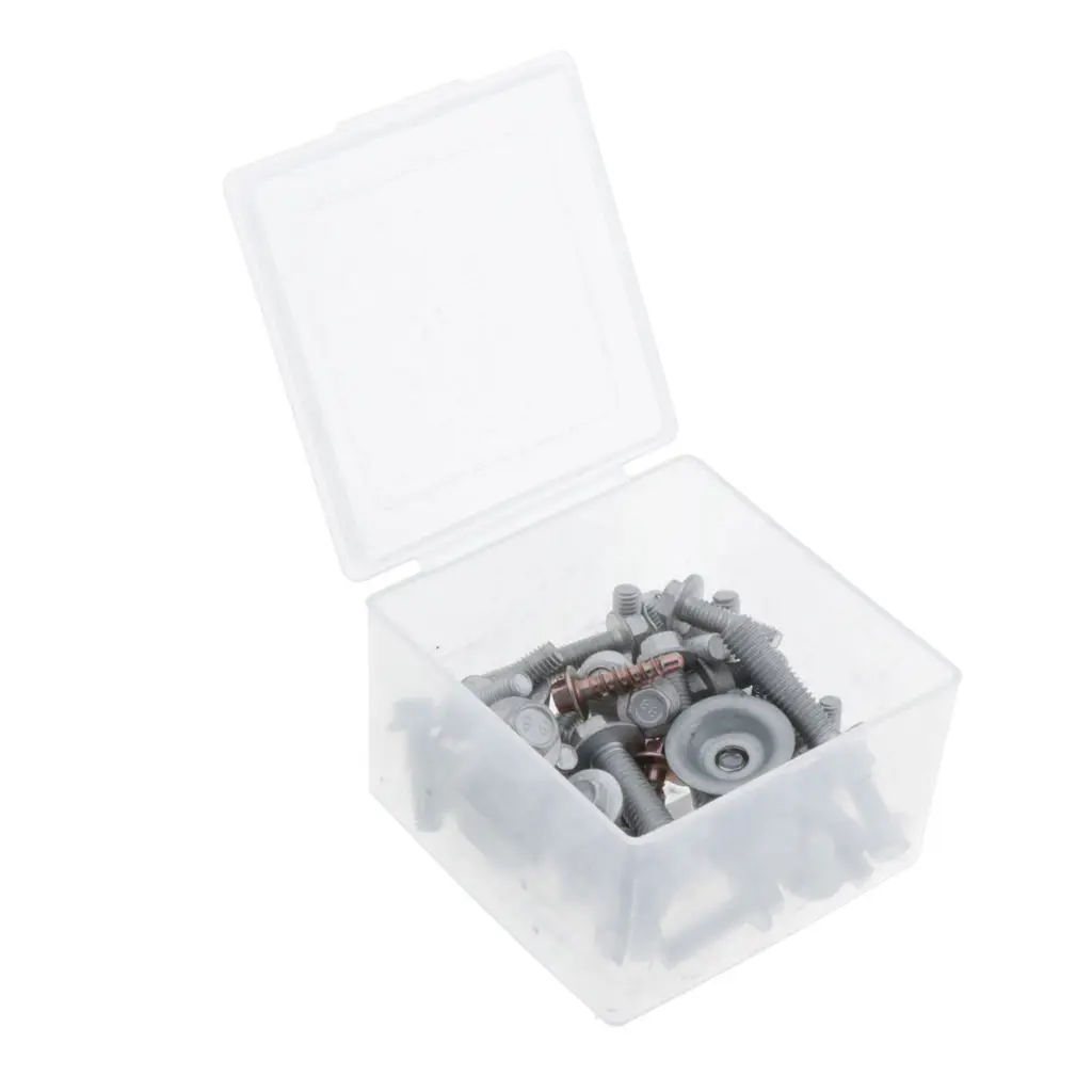 

50pcs Screw And Nut Kit, Bolts With Box For Beta Husqvarna SX65 SX85