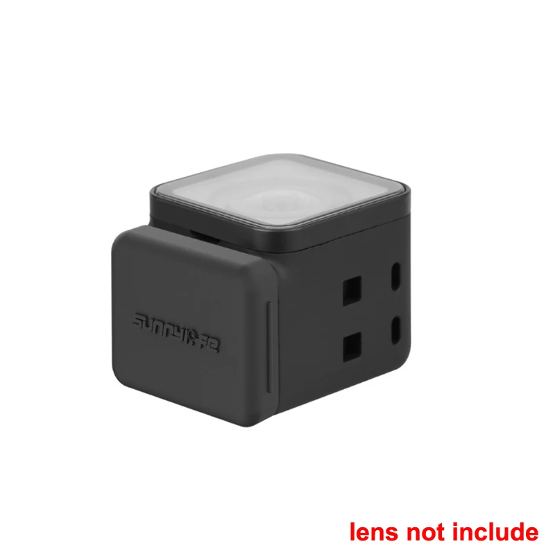 

2pcs Portable Lens Protection Cover Waterproof Silicone Dust Plug Interface Protector Part for Insta360 ONE R Camera Accessories