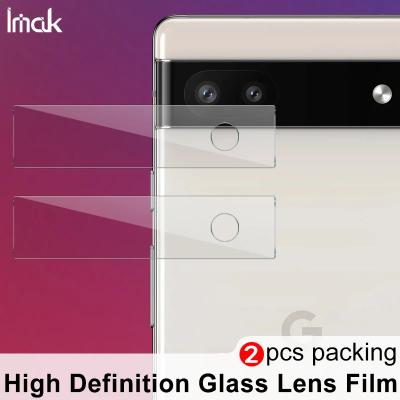 2 шт. прозрачная пленка IMAK для объектива камеры Google Pixel 6a | Мобильные телефоны и