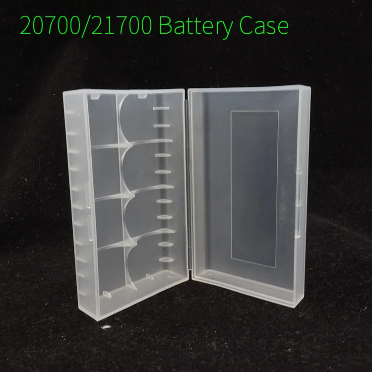 

1pc 20700 battery case portable plastic dual box for 21700 20700