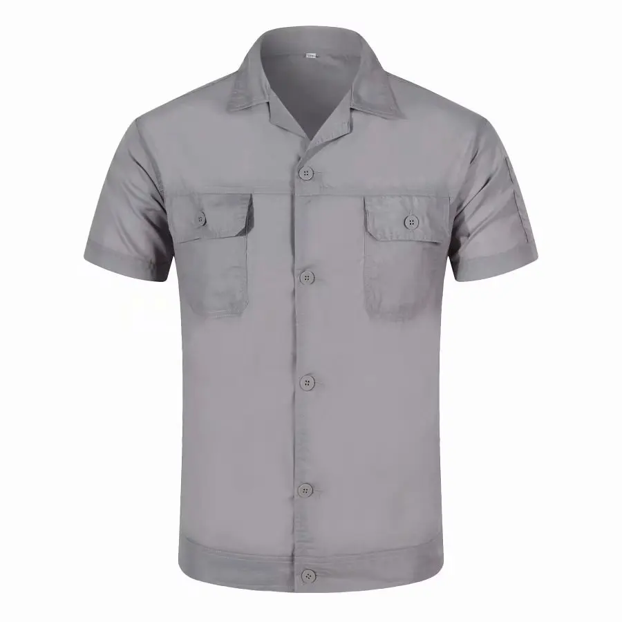 

1Pcs Free Custom Logo Workwear Uniform Work Clothing Men Women Suits Jackets