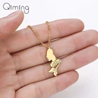 Модное Золотое элегантное женское ожерелье с подвеской, сказочное ожерелье с морским пляжем, ювелирные изделия на день рождения