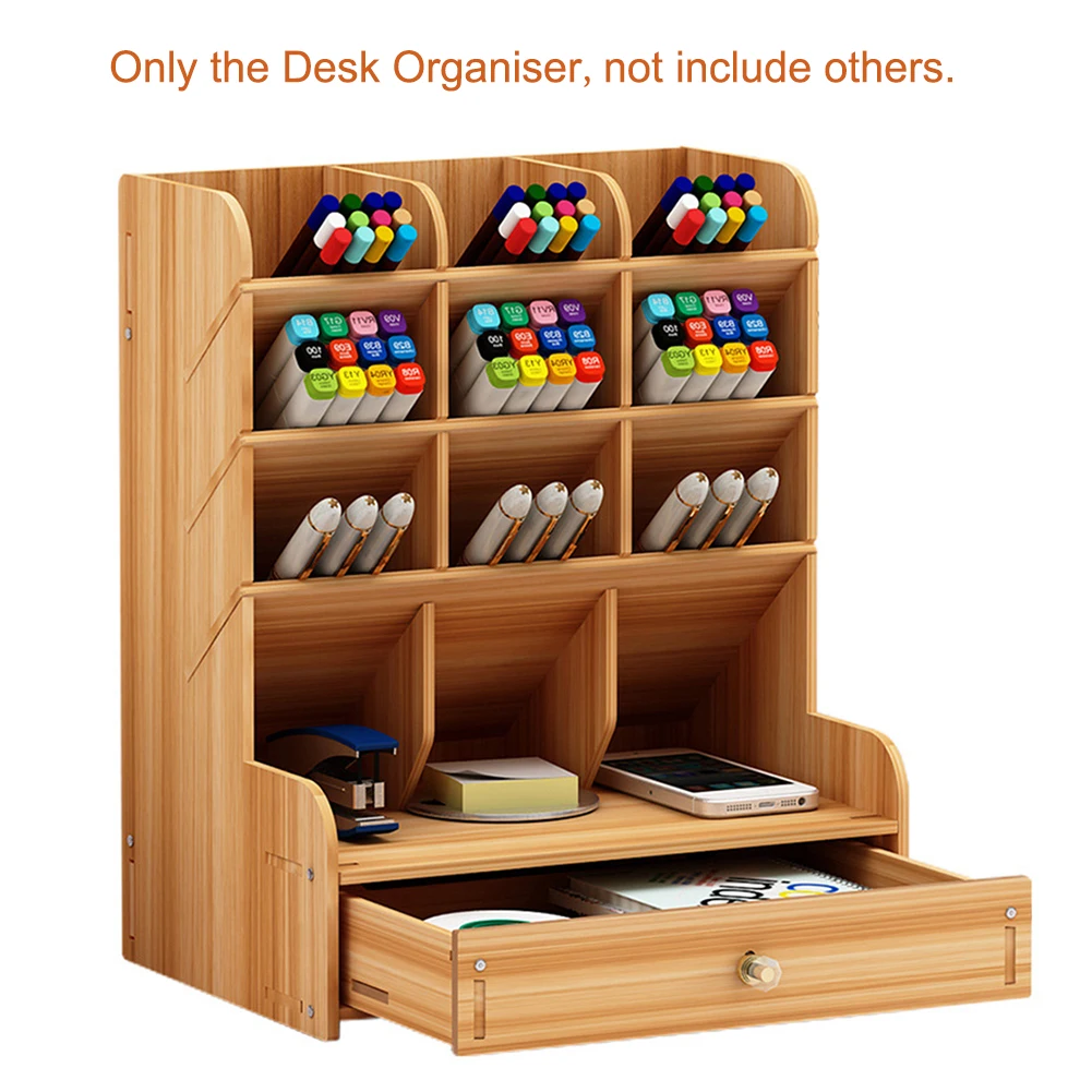 Большая многофункциональная настольная коробка для хранения сделай сам