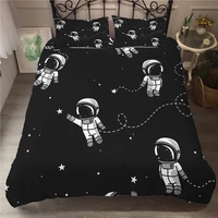 bed linen little astronaut bedding space king size comforter set 3d digital boys bedding set with pillowcase