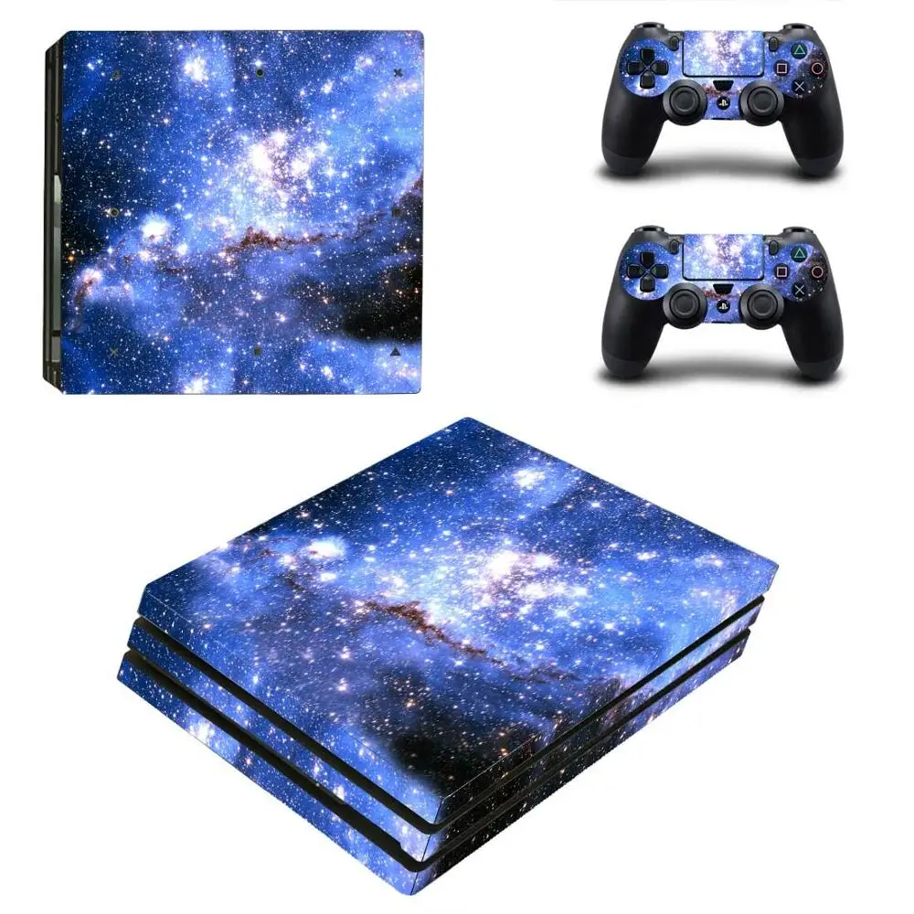 PS4 Pro sticker s звездное небо PS 4 Play station наклейки для кожи Pegatinas playstation консоли и
