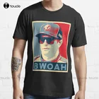 Новинка Kimi Raikkonen - Bwoah! Классическая футболка, рубашка в стиле Я люблю моего парня, хлопковая футболка унисекс