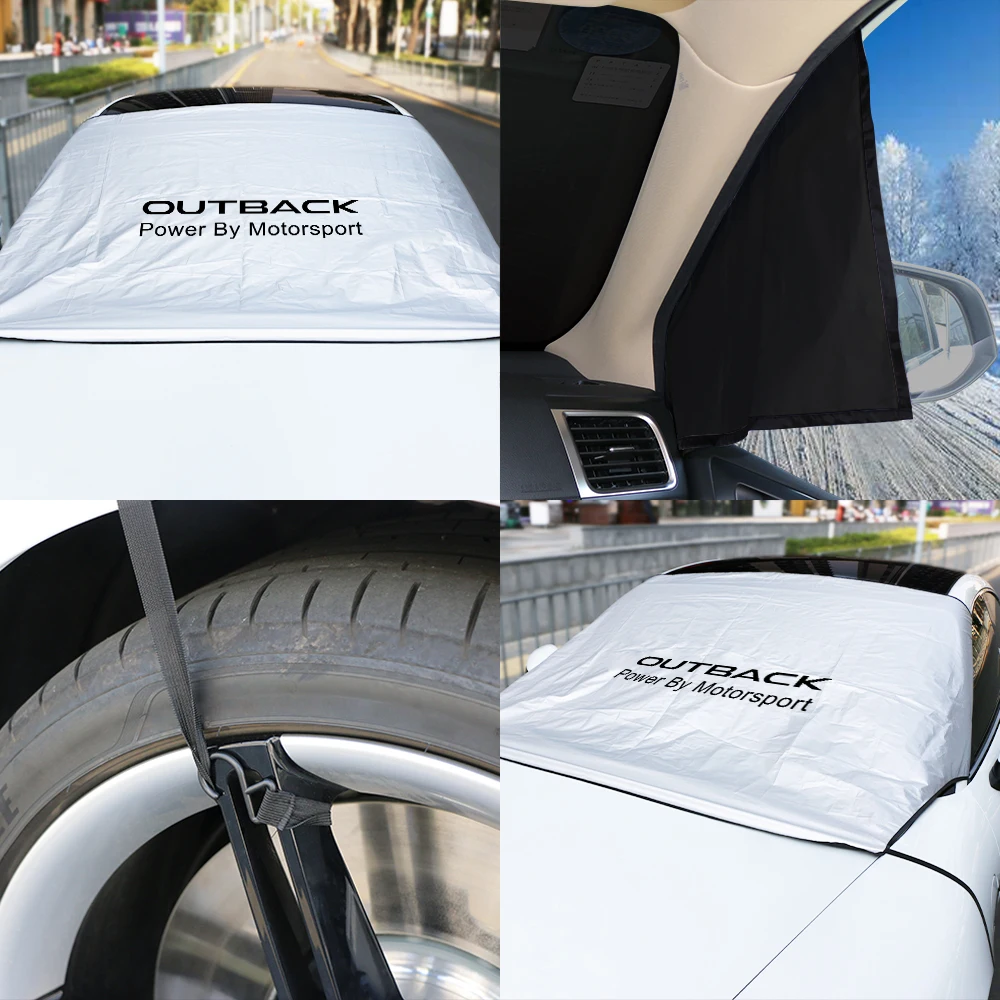 Солнцезащитный козырек на лобовое стекло автомобиля для Subaru Forester Legacy Outback XV Crosstrek