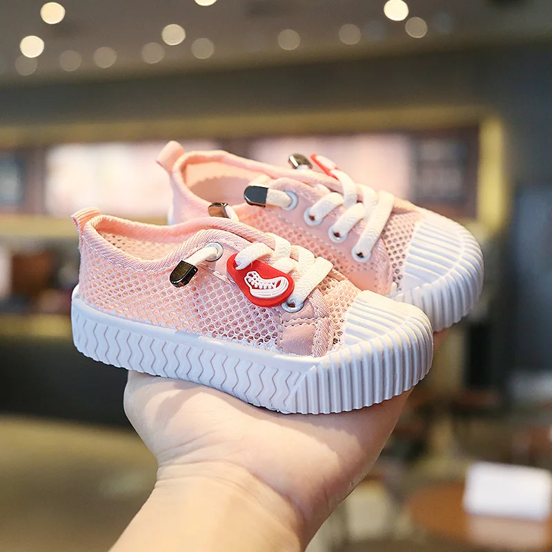2020 летняя новая детская повседневная обувь с перфорацией для мальчиков и девочек