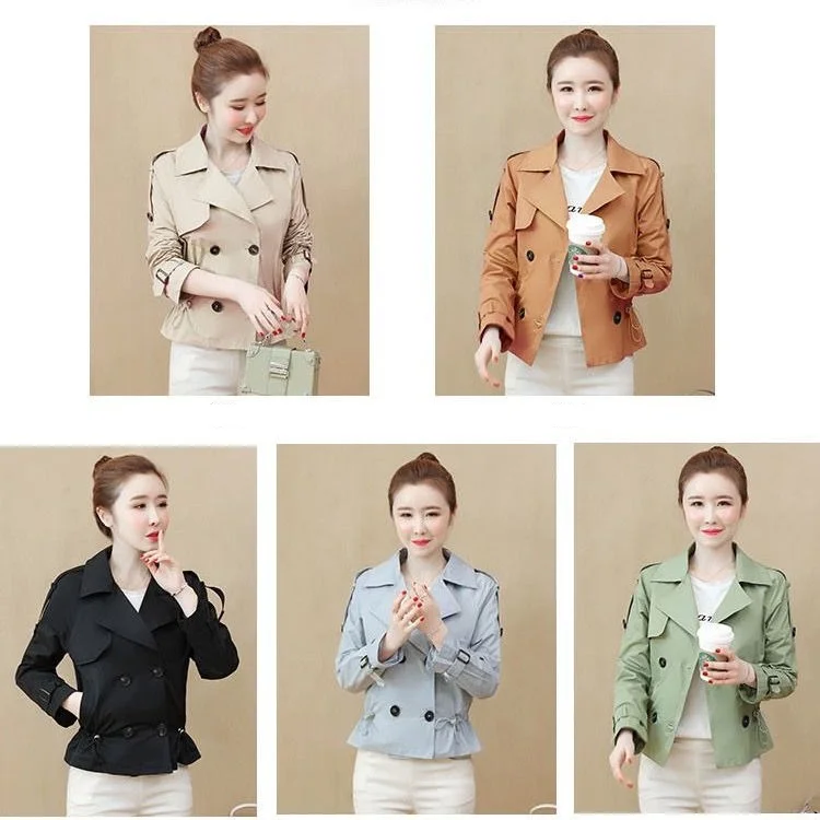 

2021 Spring Autumn New Women Short PU Faux Leather Jacket Casual Loose Motorcycle Coat Female Single-breasted Outerwear Y625