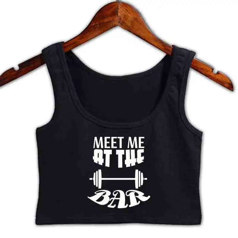 

Майка Meet Me At The Bar для тяжелой атлетики, летний верх-майка наряд на заказ 3xl, Оригинальный графический жилет