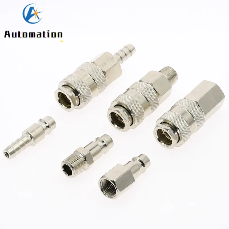 ЕС Тип быстрая пуш-ап в Соединительный Пневматический фитинг высокого Давление