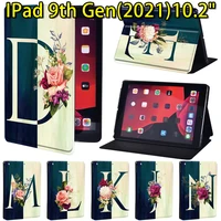 for ipad 10 2 inch case 2021 ipad 9th generation case funda tablet cover flip stand pu leather protector cover for ipad 9