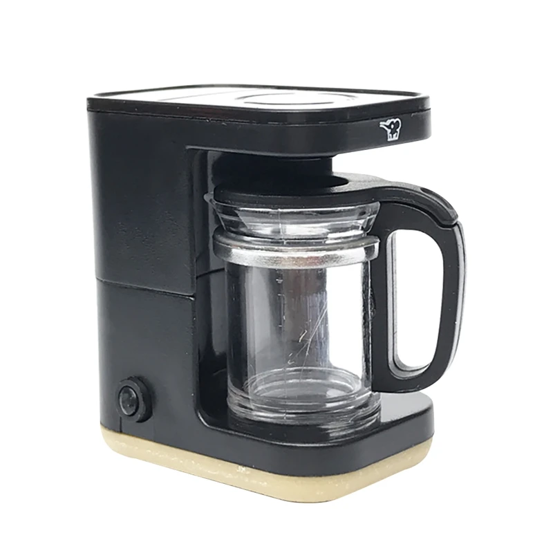 

1:12 Dollhouse DIY Miniature Coffee Maker Real-Like Model Kitchen Decoration Dollhouse Accessories