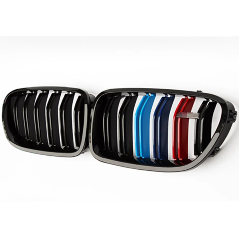Бесплатная доставка: 5 серий F10 передняя решетка с двумя планками 3 цвета Передние