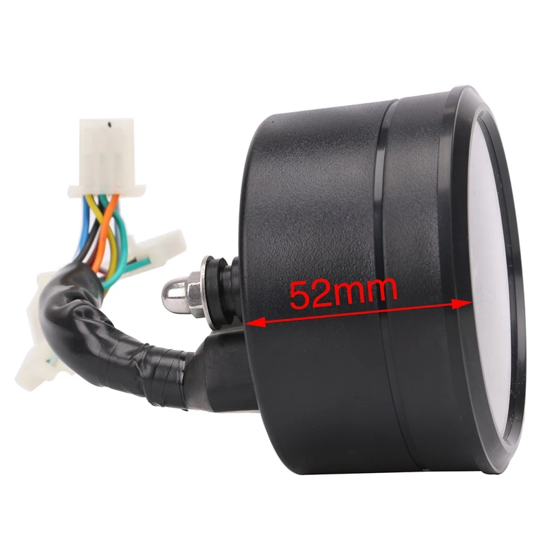 8-18 в Универсальный ЖК цифровой тахометр спидометр одометр мотоцикл 12000 об/мин для