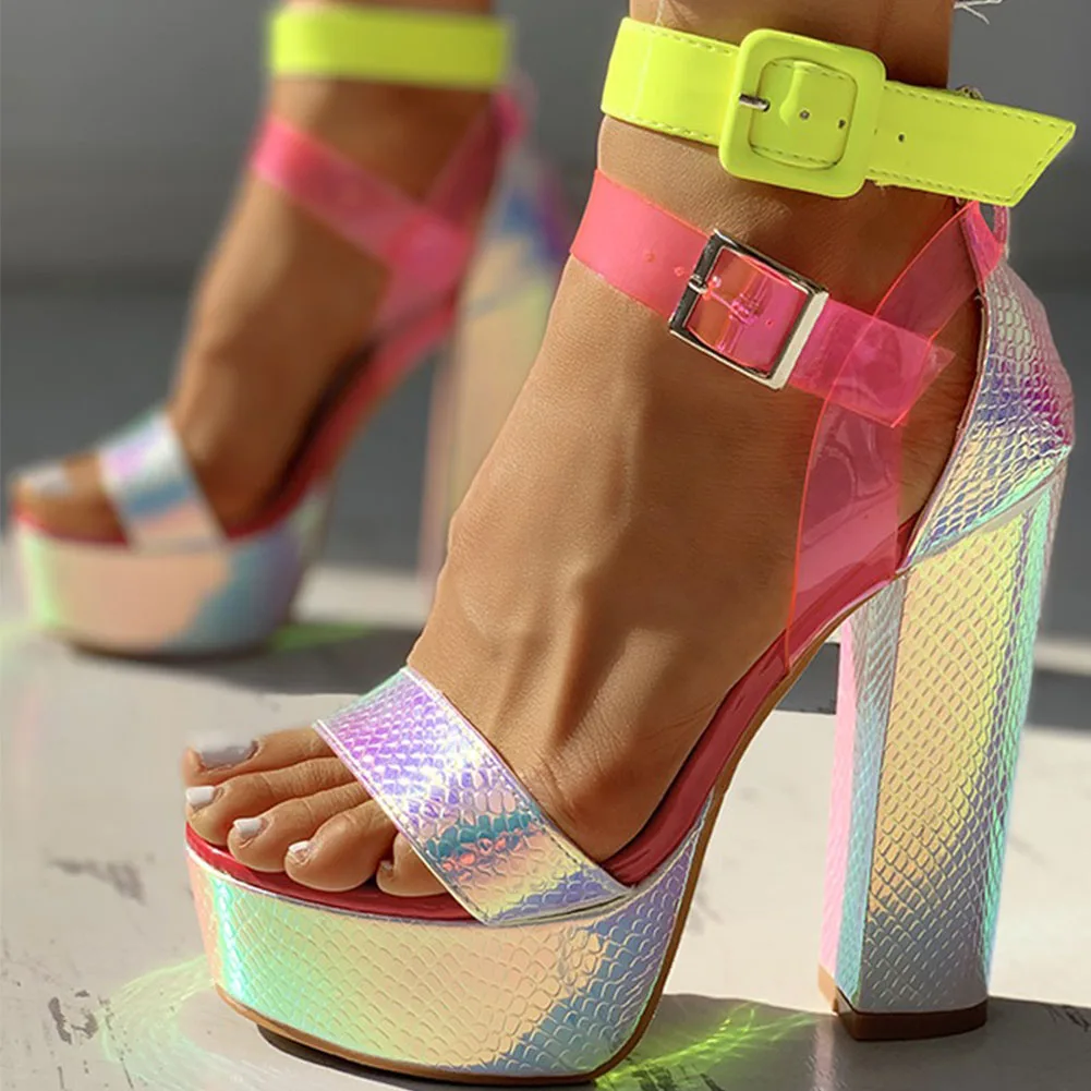 Karinluna/брендовые пикантные летние женские вечерние босоножки на высоком каблуке