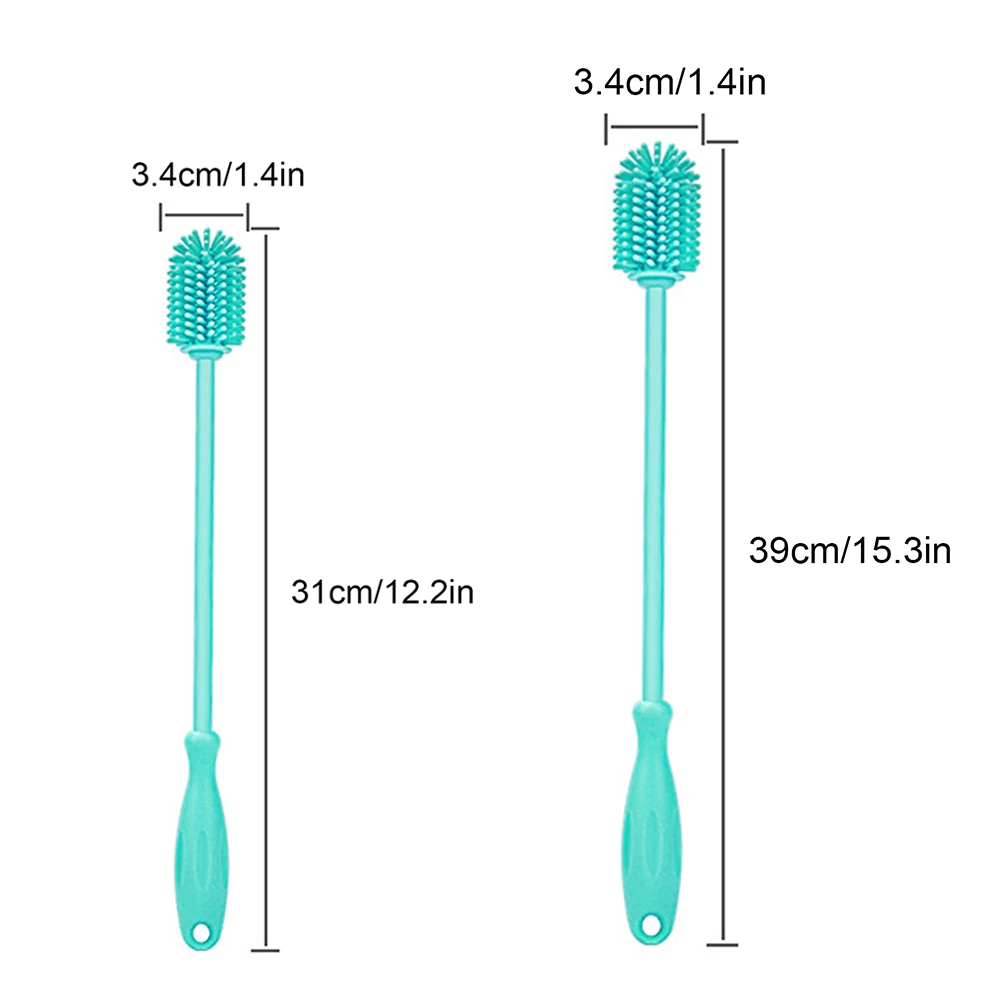 

Cleaning Brush Baby Bottle Brushes Cleaner Multifunctional Wine Bottle cleaning brush Silicone Wash Drinking Feeding Bottle