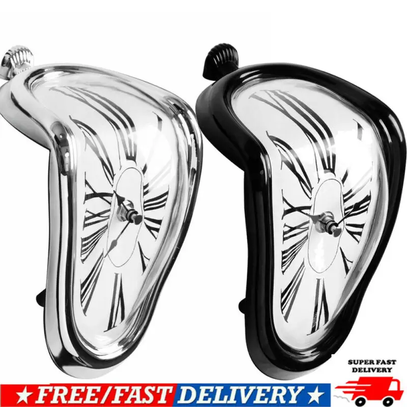 Античный Стиль Декор новинка Surreal настольные плавильные часы бесшумные