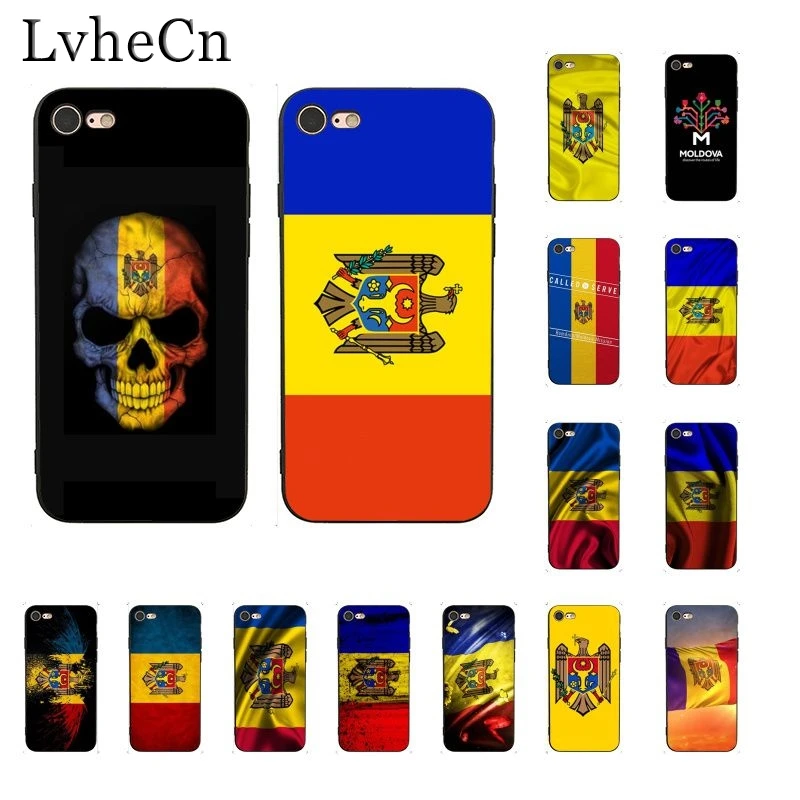 LvheCn флаг Молдовы чехол для телефона iphone 11 Pro 11Pro Макс 5 5Sx 6 7 plus 8 Plus X XS Max XR| |