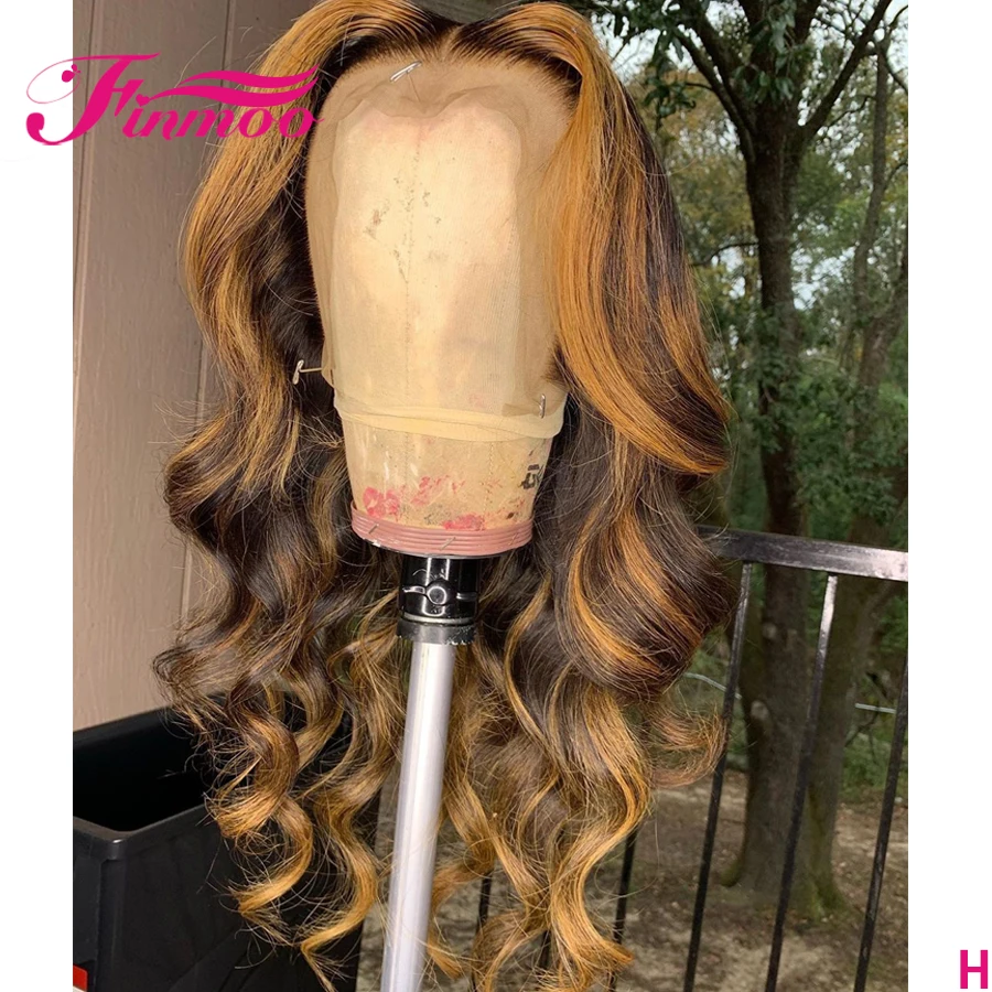 Парики из натуральных волос на кружевной основе волнистые для женщин|Парик