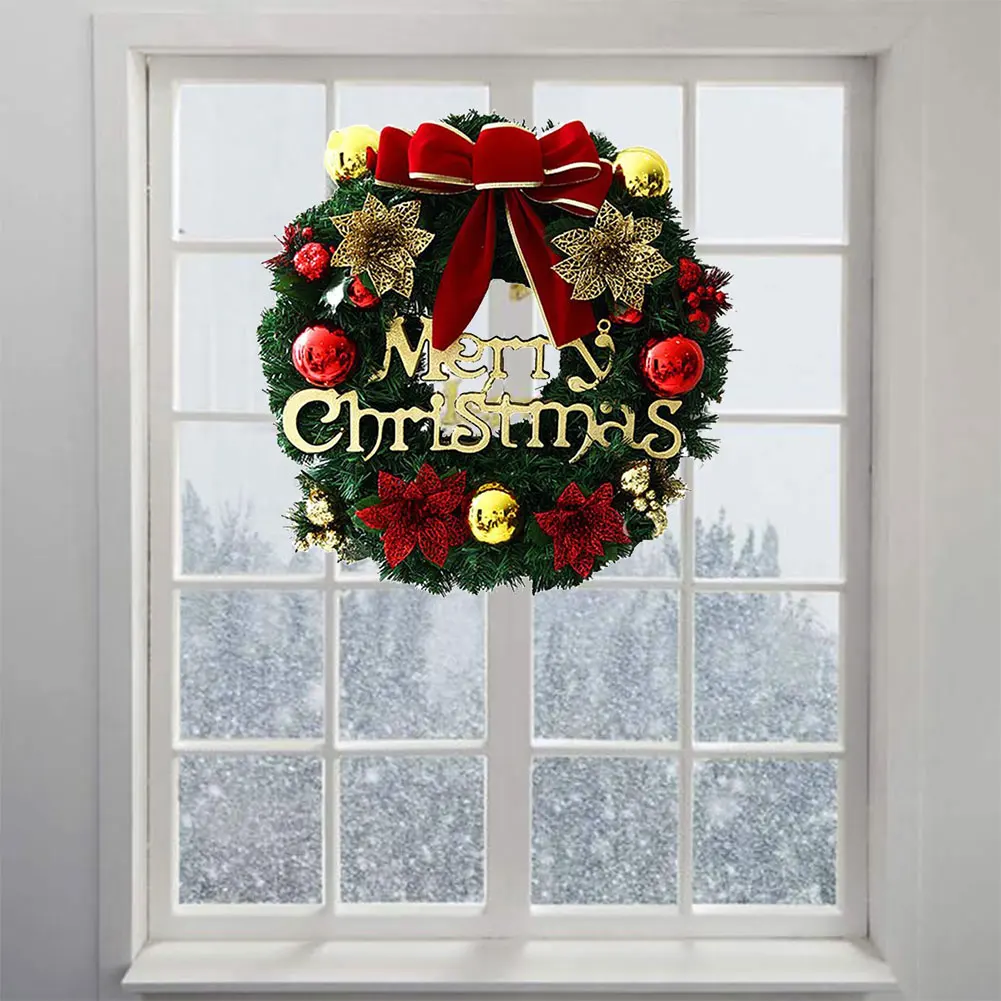 Венки декоративные сосновые иглы из ротанга гирлянды коробка украшения для дома