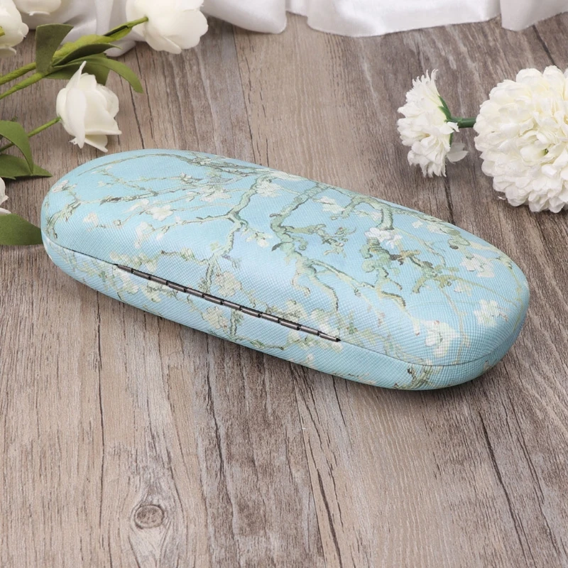 

Glasses Box Oil Painting Sunglasses Reading Eyeglasses Case Vintage Art Storage